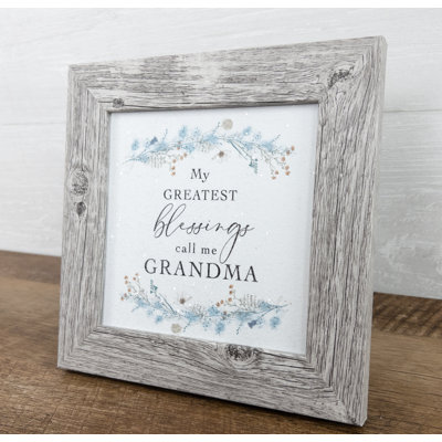 Framed On Paper Textual Art