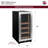 15" Wide Reserva Series Stainless Steel Right Hinge Beverage Center-120706218