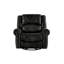 Fauteuil inclinable pivotant en microfibre Doniphan-1422215854