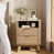 Natural Oak/White selected
