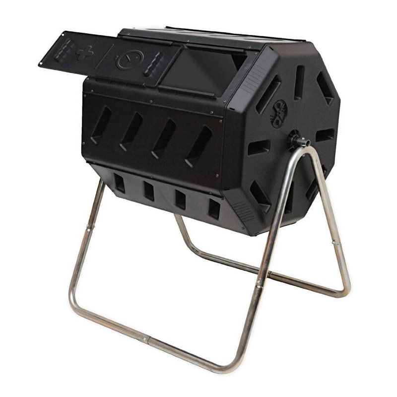 37 Gallons Plastic Outdoor with Latching Lid