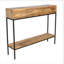 Tortez 107cm Solid Wood Top Console Table-513638529