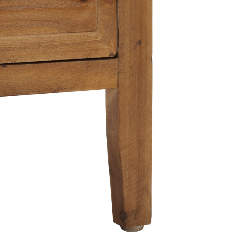 Sadie 32'' Solid Wood Console Table, Light Oak