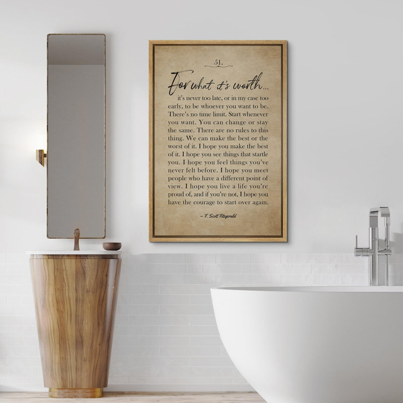 "Provoke message", art textuel sur toile, Naturel, H 24 po x l 16 po x P 1,5 po