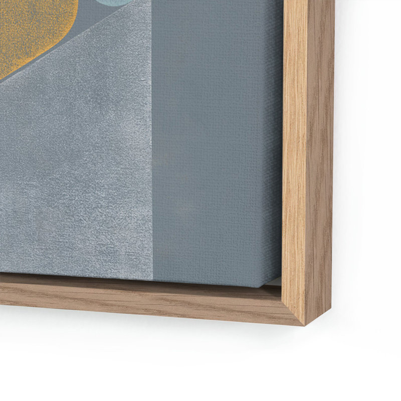 Estas Libre by Greg Gove, Light Brown Canvas Floater Framed, 25" H x 48" W x 2" D