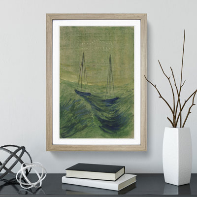 Sun Passing Libra by Mikalojus Konstantinas - Picture Frame Painting