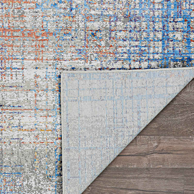 Atanasa Abstract Indoor Rug, Rectangle 5'3" x 7'6"