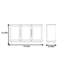 Buffet de 53,1 po de largeur-414117856