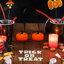 Ensemble de 12 bougies chauffe-plat Halloween