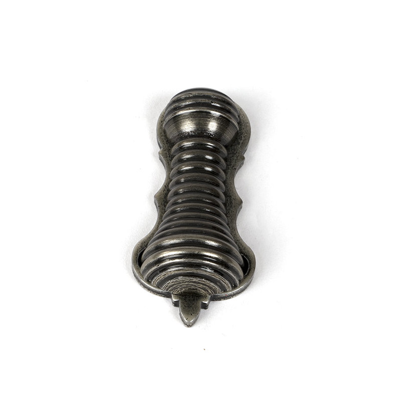 Beehive Escutcheon, Pewter Patina