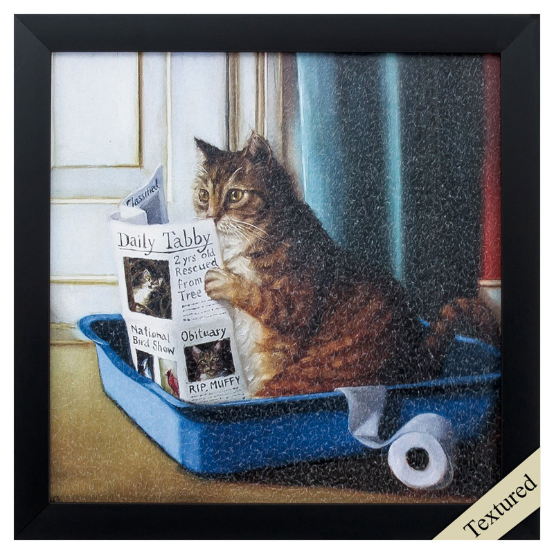 Kitty Throne - Single Picture Frame Print