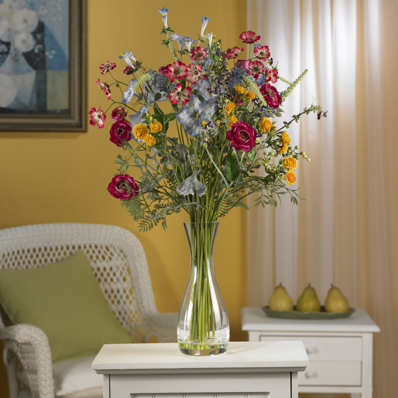  Veranda Garden Silk Flower Arrangement