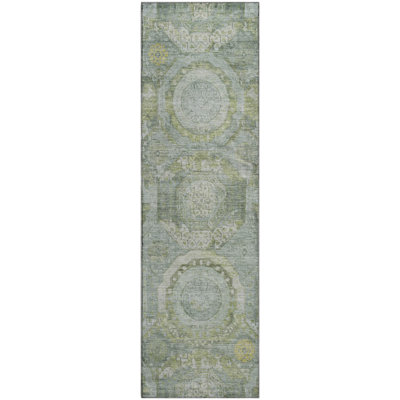 Premium Machine Washable Honig AMF1661 Panel Rug