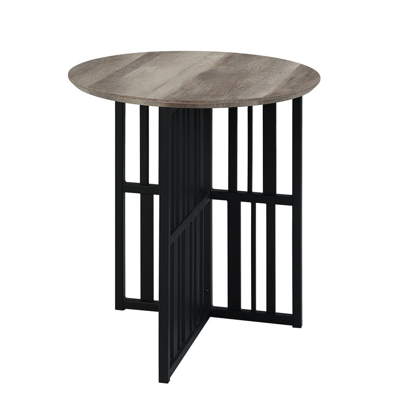 Table de bout avec double piédestal