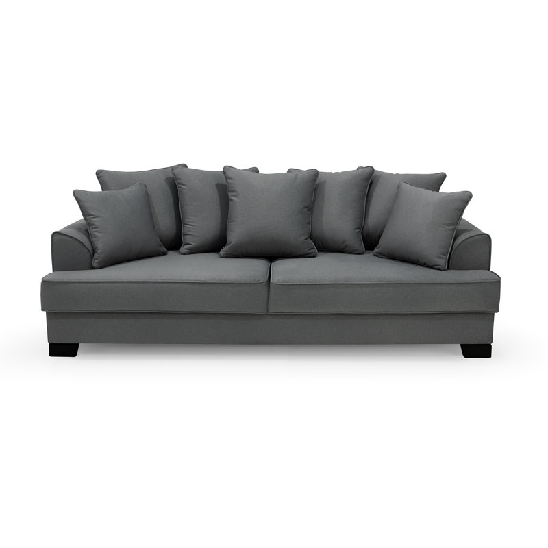 3 Seater Sofa, Dark Grey