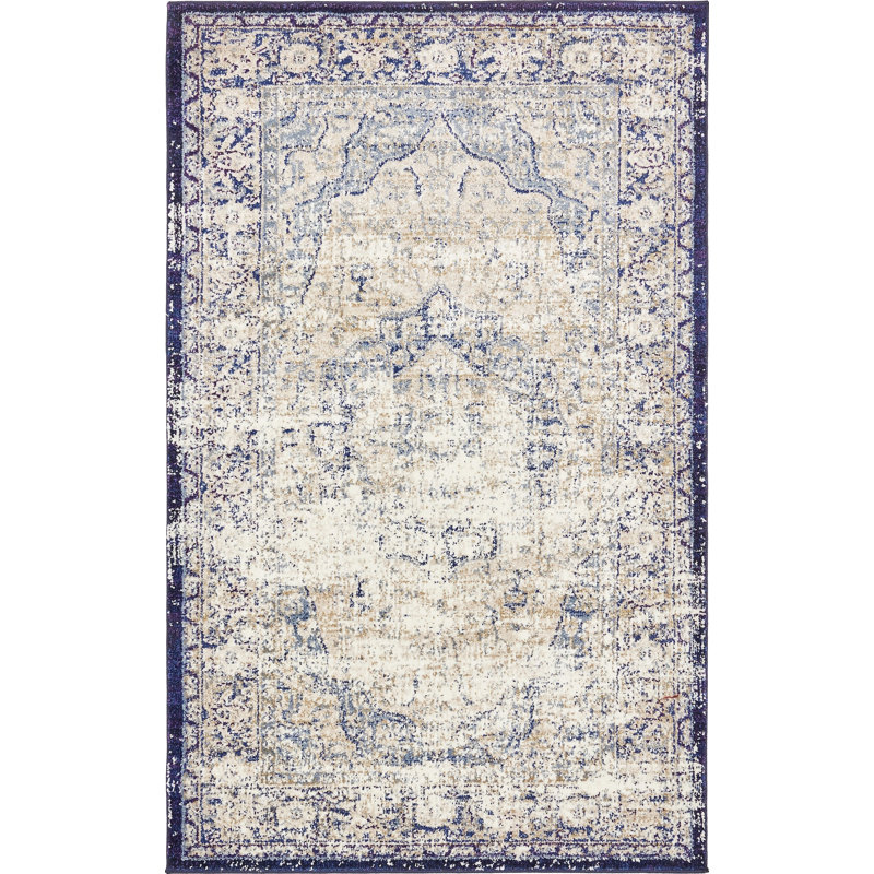 Mignonette Oriental Indoor Rug, Rectangle 3'3" x 5'3"
