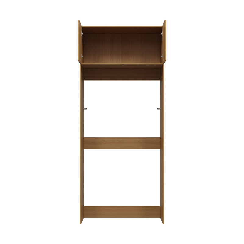 Armoire laveuse à 2 portes avec rangement supérieur - autoportante