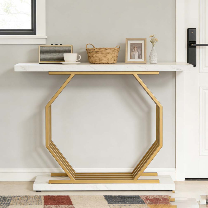 Console, canapé, table d'appoint, table de vestibule