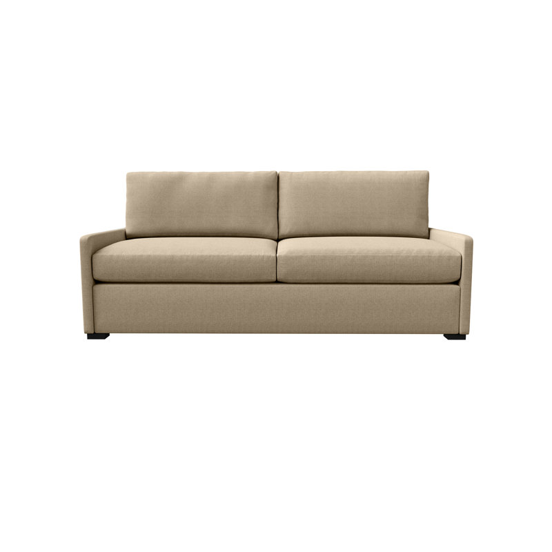 Canapé à accoudoirs carrés 83 po, Revolution® graine de lin, H 34 po x l 83 po x P 44 po, 3