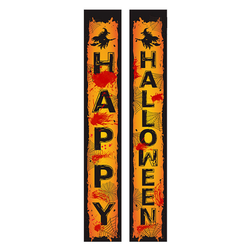 Halloween Couplet Halloween Party Decoration Flag