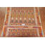 Tapis géométrique réversible en laine Kilim 10 x 16