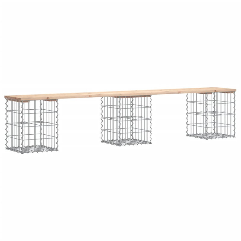 Banc de jardin Wrenlee, 79,9 po x 12,2 po x 16,5 po, Pin naturel