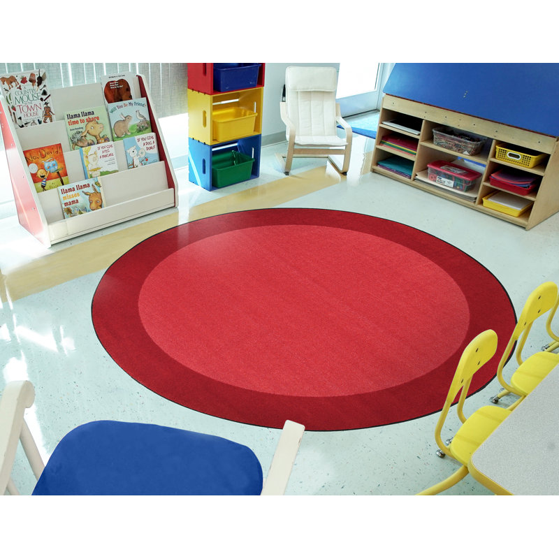 Joy Carpets All Around Area Rug, Round 5'4"