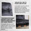 Fauteuil de loisir de 27,56 po de style minimaliste de luxe avec coussin supérieur en cuir noir, structure en bois de frêne et dossier simple pour le salon et le balcon