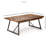 Evander Solid Wood Top Coffee Table