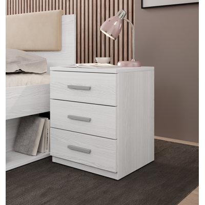 Colitta 46cm W Manufactured Wood Bedside Table