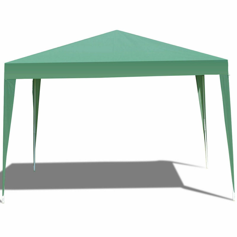 Rencher 3m x 3m Metal Pop-Up Gazebo, Green