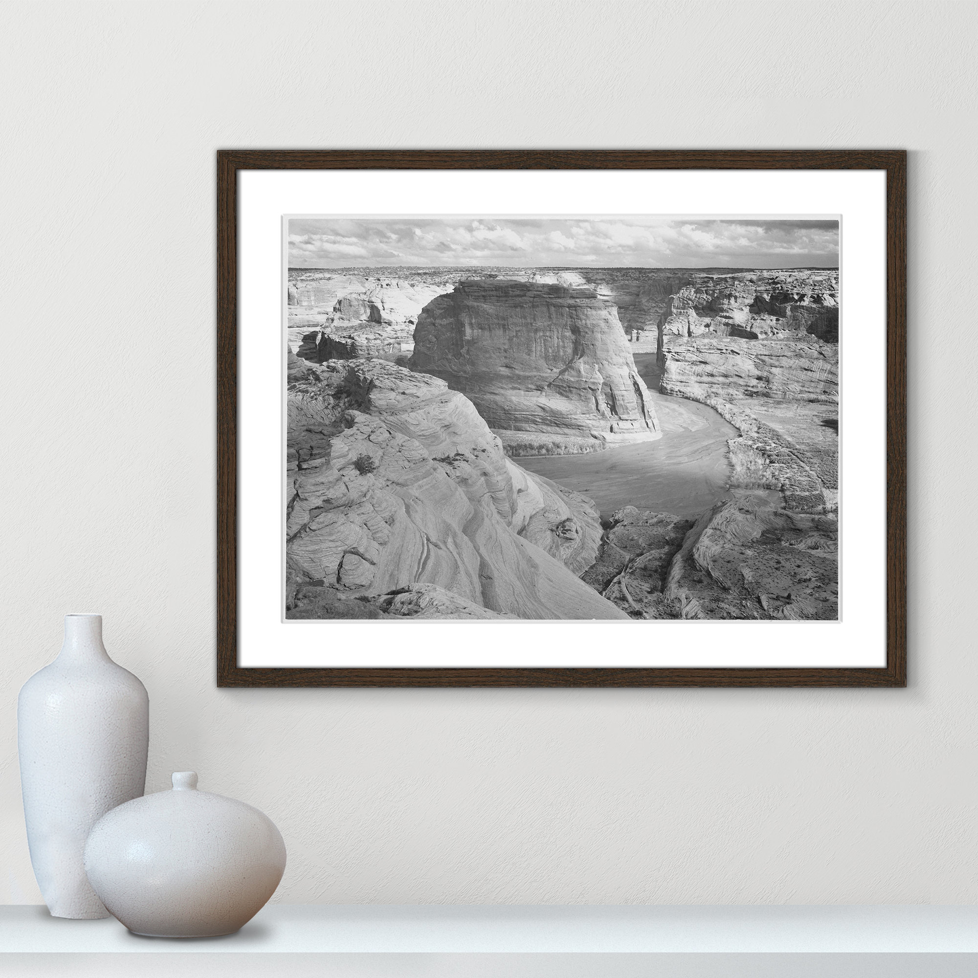 Canyon De Chelly Arizona 2 by Adams, Walnut, 17" H x 23" W x 0.75" D