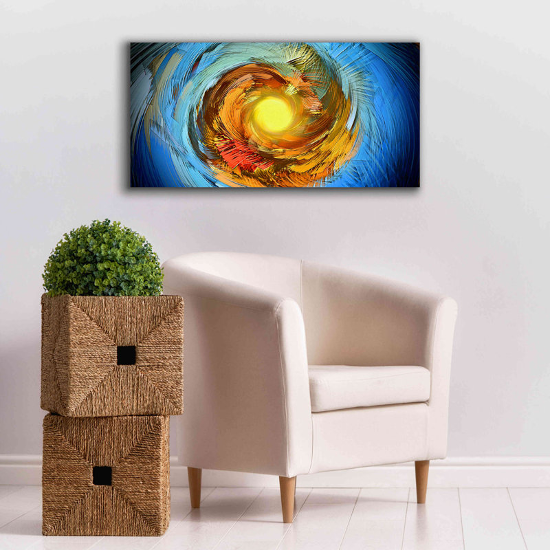 «Parrot Noya 3» par David Manlove, estampe numérique sur toile, H 20 po x l 40 po x P 1,5 po