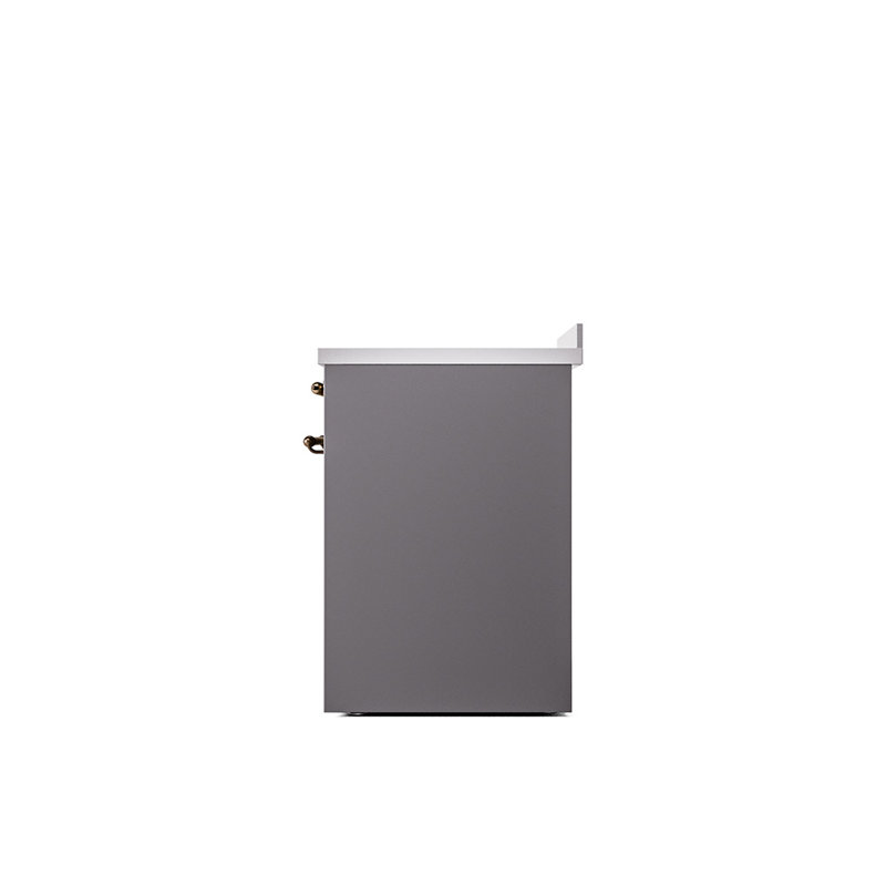 ILVE Nostalgie II 30 in Induction Range, Graphite Matte/Bronze