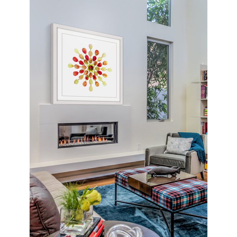 Single Picture Frame Print, 41 x 41cm, White