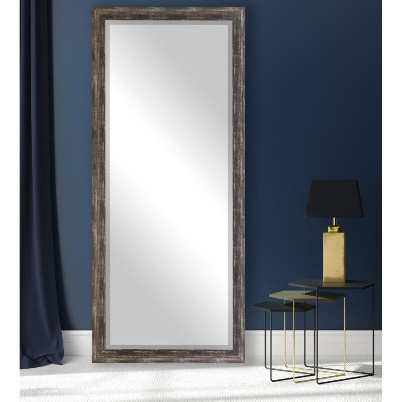 Henslee Mirror, Brushed Brown, 71" H x 30.5" W