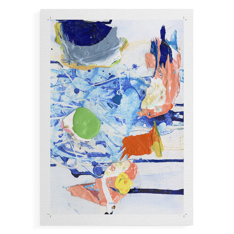 Evidence IV - Impression sur toile seulement - NON-CADRE, H 18 po x l 12 po