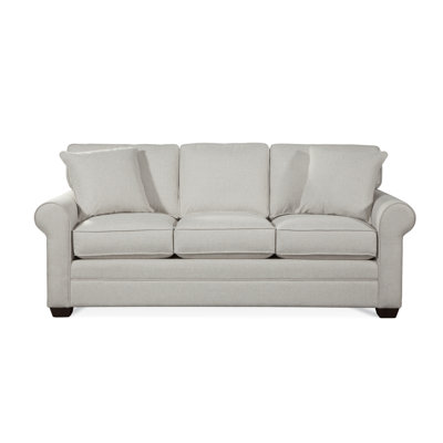 Bedford 86" Rolled Arm Sofa with Reversible Cushions by Braxton Culler