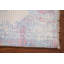 Tapis oriental rayé à motif abstrait 4 x 6