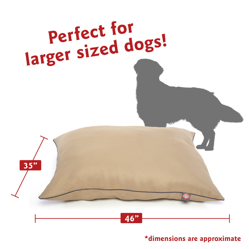 Coussin Super Value, Kaki, Grand (l 46 po x P 35 po x H 7 po)