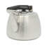 Grande bouilloire sur pied en acier inoxydable brossé de calibre 2 Sur Sur Table Table Essential