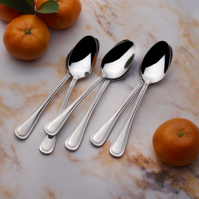 Winston Porter 18.0 Stainless Steel Relish Set Of 6 Teaspoons
