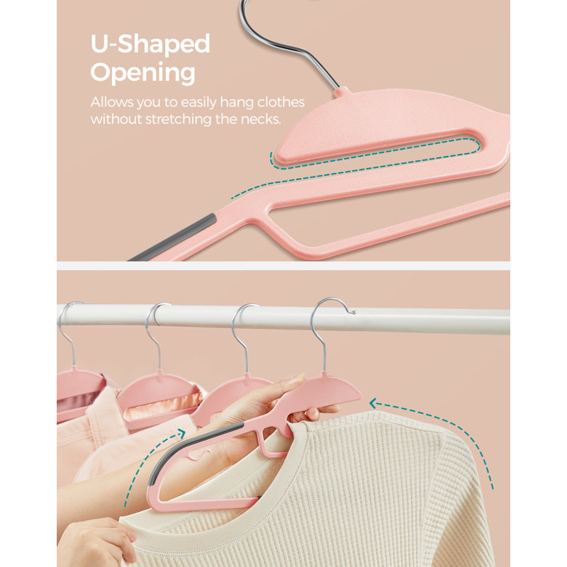 Svea Non-Slip Standard Hanger, Pink, 20