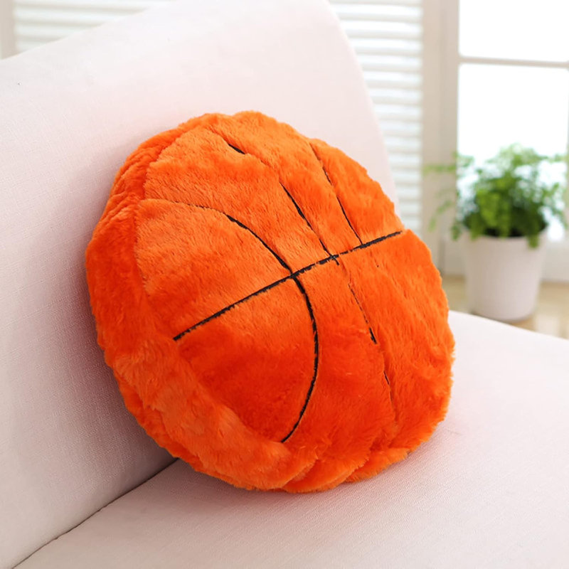 2-pack Basketball Plush Throw Pillows