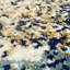 Tapis abstrait bleu / ivoire Thorold-1023004159