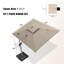 274cm X 335cm Rectangular Cantilever Parasol-826800026