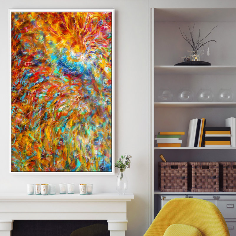 «You Shall Reign Glorious. «Isaiah 24:23», impression sur toile, H 51,5 po x l 31,5 po x P 2 po, Cadre flottant blanc