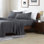 Ensemble de draps ultra doux Swift Home Essentials, microfibre, poches profondes jusqu’à 14 po, infroissable et facile d’entretien, pêche douce