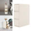 Bedside Table With Three Drawers(15.75*7.87*22.83 In)-857283923