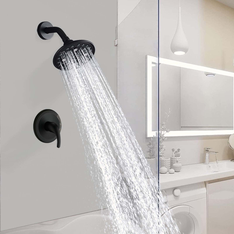 Complete Shower System with Rough in-Valve